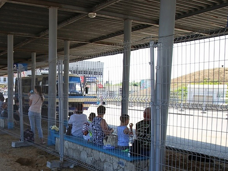 Ограждение территории автовокзала г. Керчь